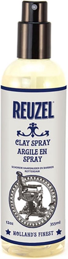222x840-246 Reuzel - Hollands Finest Clay Spray Hair Texture Spray 355Ml - Image 1