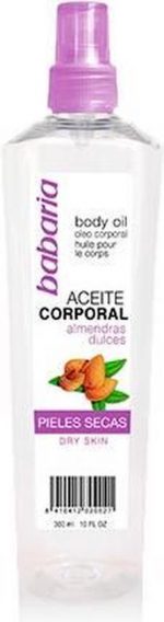 Babaria AlMannendras Aceite Corporal Aceite Corporal Hidratante 300ml - Image 2