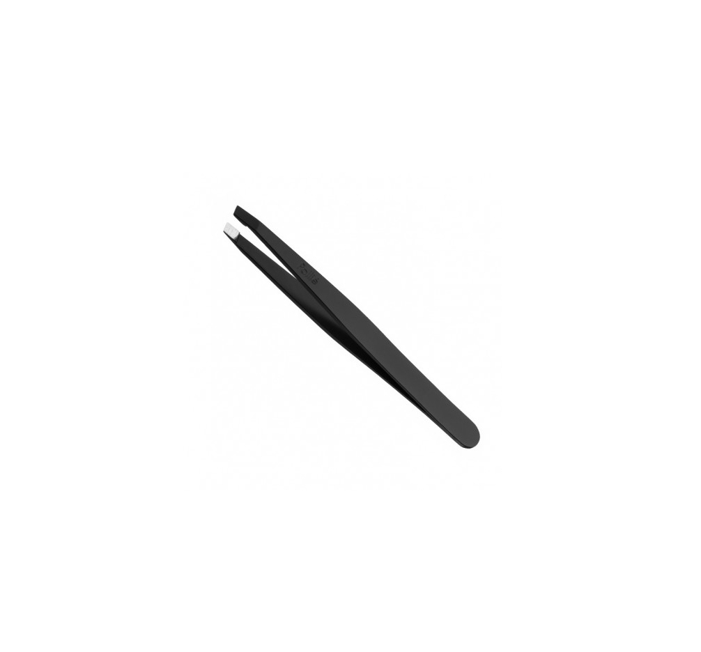 2237591_35e78eaa52ba4cf4481937dde402eea2 Eurostil Pinza Depilar Inoxidable Negra 9 Cm - Image 1