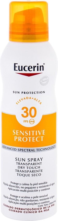 223x840-28 Sensitive Protect Sun Spray Transparent Dry Touch Spf30 By Eucerin 200 Ml - Image 1