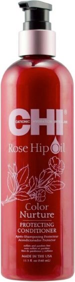 CHI Rose Hip Oil Color Nurture Protecting Conditioner 355 ml - Image 4