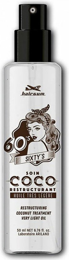 224x840-233 Sixty's Recovery Coconut Oil By Hairgum 50 Ml - Image 1