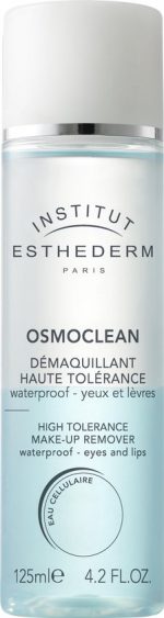 Institut Esthederm Osmoclean High Tolerance Make Up Remover Waterproof Eyes An Lips 125ml