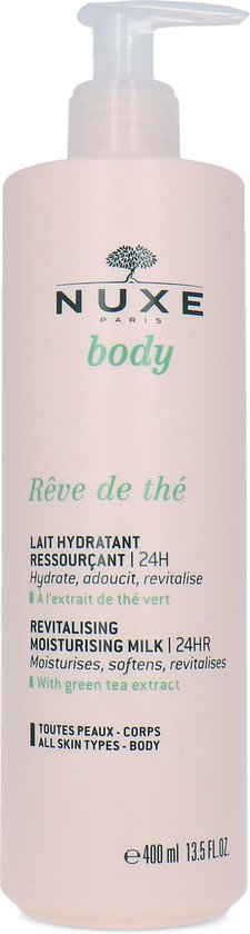 225x840-136 Reve De The 24h Moisturizing Revitalizing Milk By Nuxe 400 Ml - Image 1