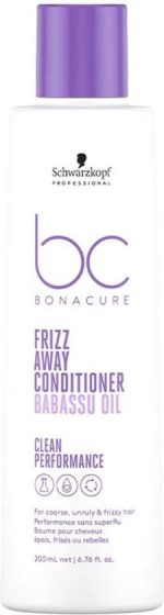 Schwarzkopf Bonacure Frizz Away Conditioner 200ml - vrouwen - Voor - Conditioner voor ieder haartype - Image 2