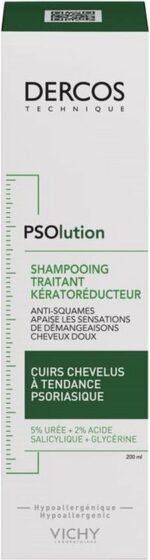 Vichy Dercos PSOlution Keratoreducerende Behandeling Shampoo 200ml - Hoofdhuid met neiging tot Psoriasis - Image 2