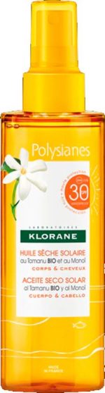 Klorane Tamanu And Monoi Sun Protection Oil 100ml - Image 2