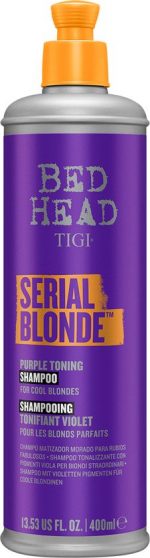 Tigi Bed Head Serial Blonde Purple Toning Shampoo 400ml - Image 4
