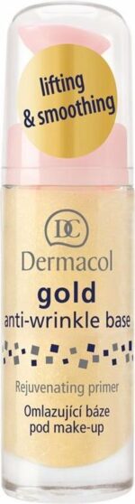 DERMACOL Gold Anti Wrinkle Base odm adzaj ca baza pod makija  20ml - Image 2