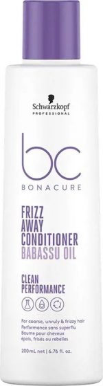 Ontklittende Conditioner Schwarzkopf Bc Frizz Away 200 ml