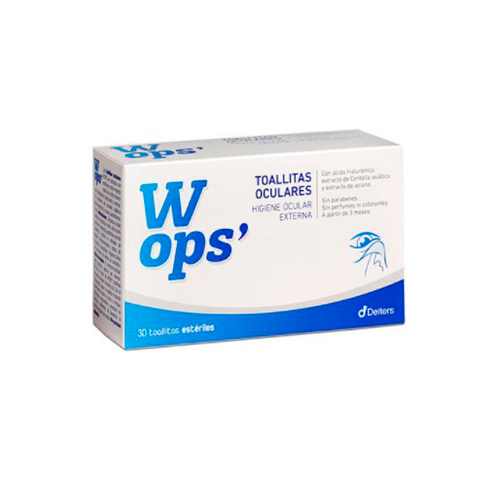 2277081_7eeacce009ff94e8d5c42e55700e3675 Deiters Wops Eye Wipes 30U - Image 1