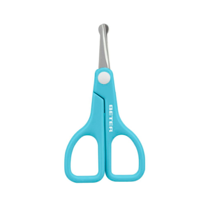 2277199_42dd579cf76935e5c2d8ce998f9feb77 Beter Baby Scissors Plastic Handle 9.2cm - Image 1