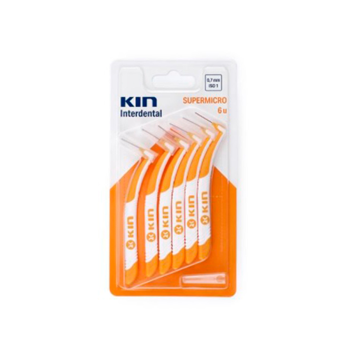 2277204_a90ed31b758927cb7dc8e862fcc5193c Kin Supermicro Interdental Brush 6 Uts - Image 1