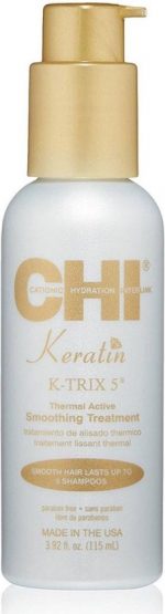 CHI Keratin K Trix 5 Thermal Active Treatment   UhlazovacA pA c Ae s tepelnou ochranou - Image 4