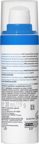 CeraVe Hydraterend Hyaluronzuur Serum - Gecombineerde tot zeer droge huid - Hyaluronzuur - 30ml - Image 2