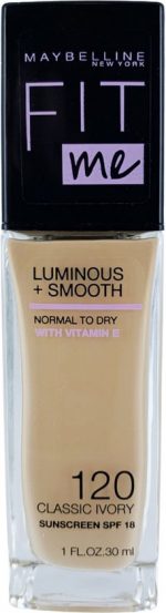 Maybelline Fit Me Liquid Foundation -120 Classic Ivory - Image 4