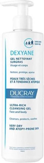 Dexyane Ultra-rich Cleansing Gel By Ducray 400 Ml - Image 4