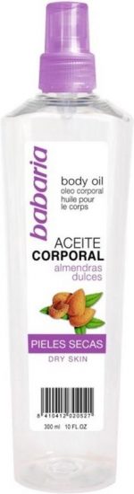 Babaria AlMannendras Aceite Corporal Aceite Corporal Hidratante 300ml