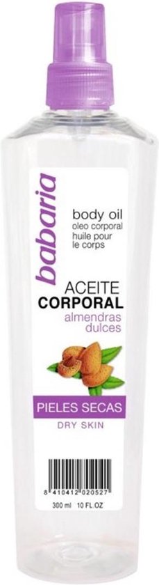 229x840-60 Babaria AlMannendras Aceite Corporal Aceite Corporal Hidratante 300ml - Image 1