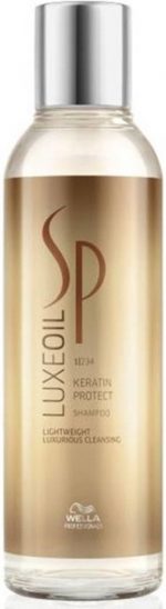Wella Professionals SP Luxe Oil Keratin Protect Shampoo Bain - Normale shampoo vrouwen - Voor Alle haartypes - 200 ml - Normale shampoo vrouwen - Voor Alle haartypes - Image 2