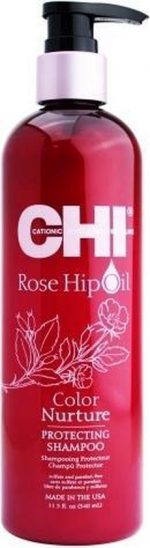 CHI Rose Hip Oil Color Nurture Protecting Shampoo   barvenA c  vlasy     OchrannA12 A ampon - Image 4