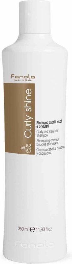 230x840-56 Fanola - Curly Shine Shampoo For Curly Hair 350Ml - Image 1