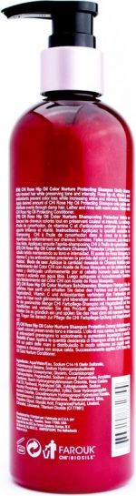 CHI Rose Hip Oil Color Nurture Protecting Shampoo   barvenA c  vlasy     OchrannA12 A ampon - Image 2