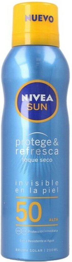 231x840-16 Zon Protector Spray Sun Protege & Refresca Nivea 50 (200 ml) - Image 1