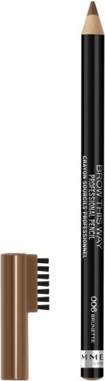 Rimmel Brow This Way Professional Wenkbrauwpotlood - 006 Brunette - Image 2