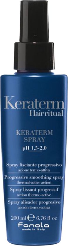 232x840-51 Fanola Keraterm Hair Ritual Spray 200ml voor gestraight haar - Image 1