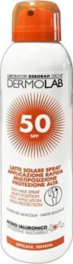 Zon Protector Spray Dermolab Deborah Spf 50 (200 ml) - Image 3