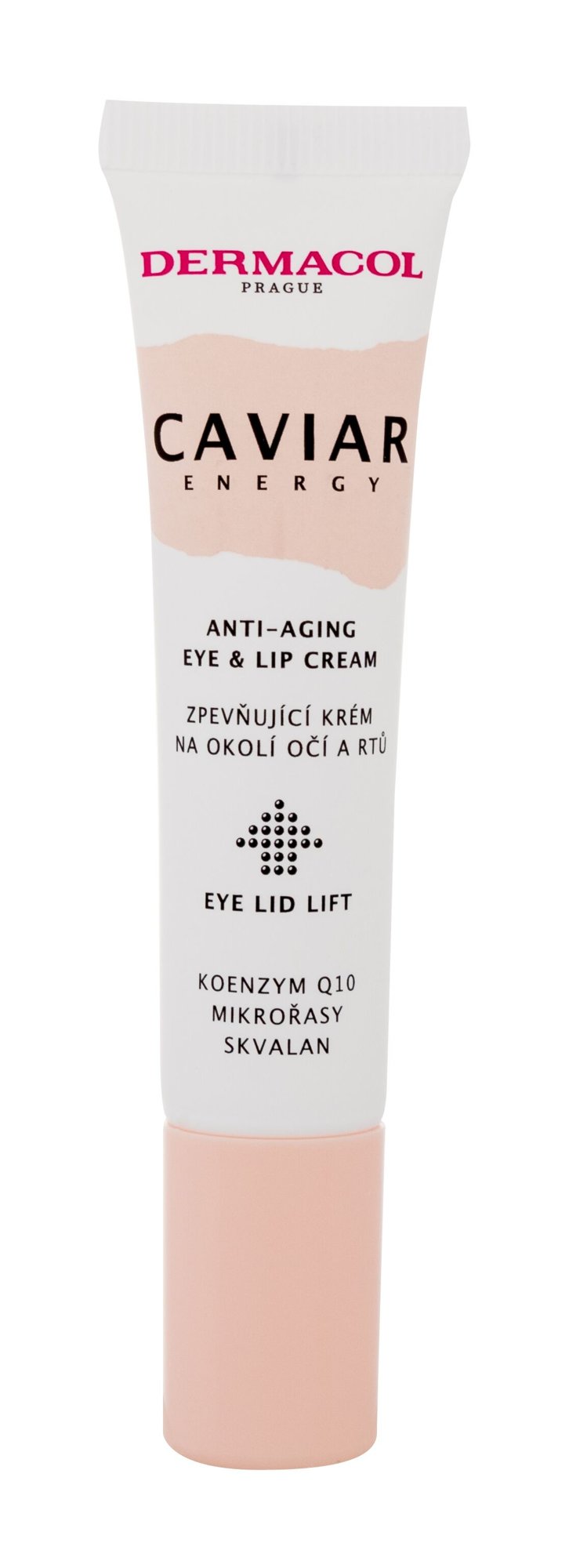 2347740_7cfcd533b0cb2ad24b0a50531e4095cd Dermacol Caviar Energy Anti-Aging Eye & Lip Cream 15 ml - Image 1