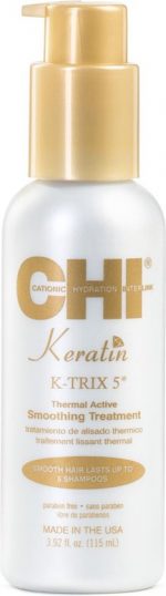 CHI Keratin K Trix 5 Thermal Active Treatment   UhlazovacA pA c Ae s tepelnou ochranou - Image 2