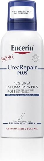 Eucerin Urearepair Plus 10% Espuma Pies 150 Ml