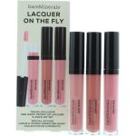 Bare Minerals Gen Nude Lip Laquer Trio Boxed Set Of 3 Lip Glosses   Cant Even