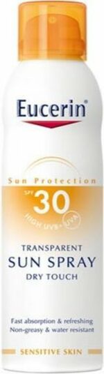 Sensitive Protect Sun Spray Transparent Dry Touch Spf30 By Eucerin 200 Ml - Image 4