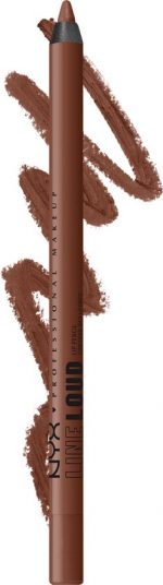 Nyx Professional Makeup Line Loud Lip Pencil - No Equivalent- lippotlood - Nude - 12g - Image 4