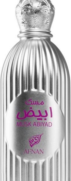 Afnan Musk Abiyad Eau De Parfum Spray, 100 ml, Perfume for Men and Women