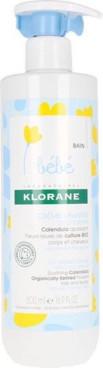 Bebe Cleansing Cream With Cold Cream By Klorane 500 Ml - Image 2