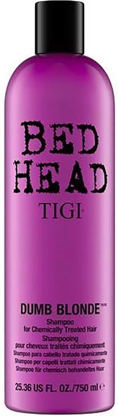 238x840-251 TIGI Bed Head Dumb Blonde Shampoo-750 ml - Normale shampoo vrouwen - Voor Alle haartypes - Image 1