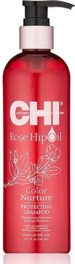 CHI Rose Hip Oil Color Nurture Protecting Shampoo   barvenA c  vlasy     OchrannA12 A ampon - Image 3