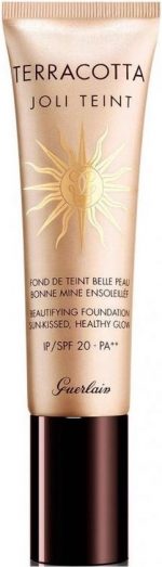 Guerlain Terracotta Joli Teint Healthy Glow Foundation Spf20 Medium 30ml
