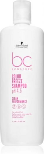 Schwarzkopf Bonacure Color Freeze Shampoo 1000ml - Normale Shampoo Vrouwen