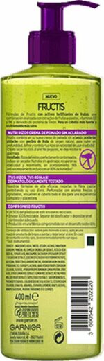 Garnier Fructis Nutri Curls Cream Without Rinse By L'oreal 400 Ml - Image 3