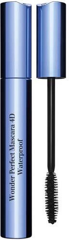 242x840-256 Wonder Perfect 4d Waterproof Mascara By Clarins #01-black 8 Ml - Image 1