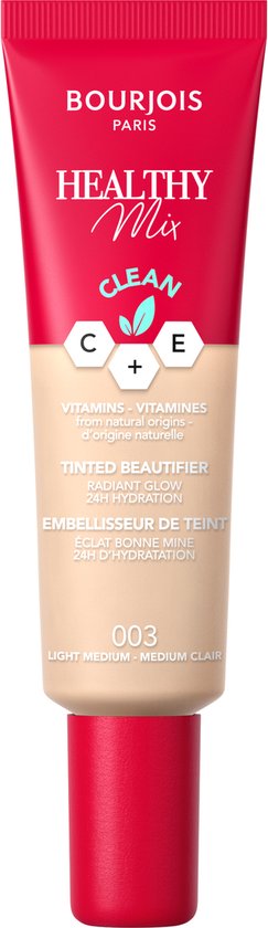 243x840-24 Bourjois Healthy Mix Clean Tinted Beautifier Foundation 003 Light Medium - Image 1