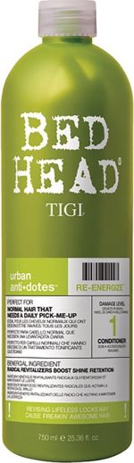 Bed Head Urban Anti dotes Re Energize Conditioner   revitalizing and moisturizing conditioner