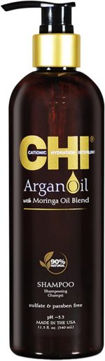CHI Argan Oil Plus Moringa Oil Shampoo   A ampon na vlasy - Image 3