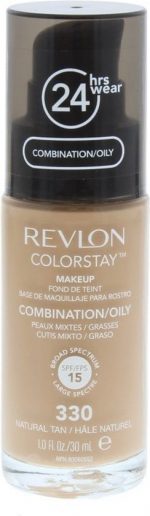 Revlon Colorstay Foundation With Pump - 330 Natural Tan (Oily Skin) - Image 3