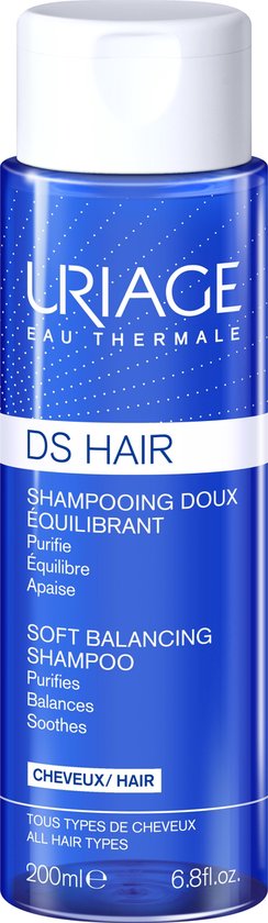 244x840-63 Uriage DS Hair Soft Balancing Shampoo 200 ml - Image 1
